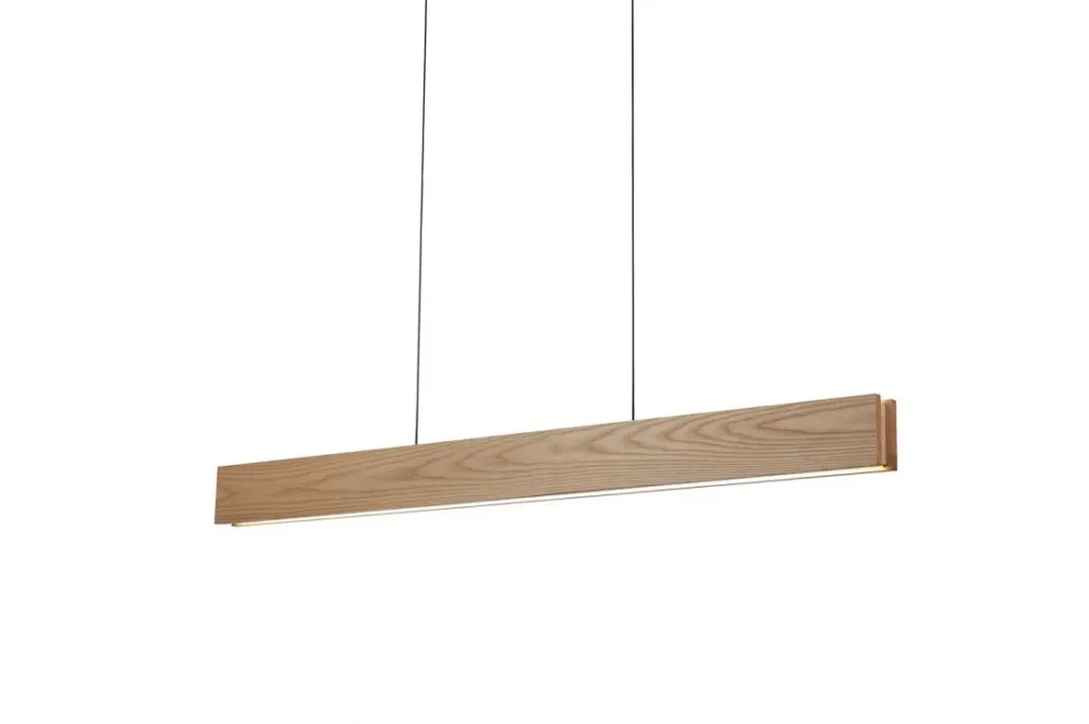 Azzardo Lampa wisząca drewniana brązowo-czarna 120cm AZ2700 z serii LARIA Oferta limitowana
