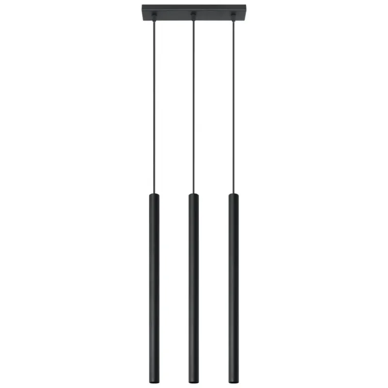 Obniżka ceny Lampa wisząca PASTELO 3 czarna SL.0470 - Sollux