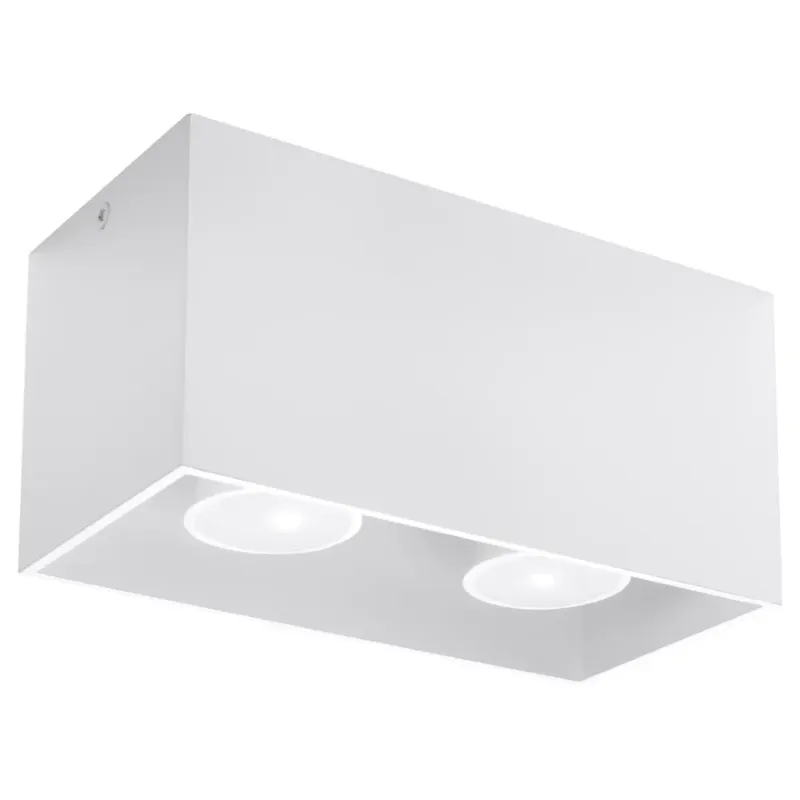 Plafon QUAD MAXI biały SL.0380 - Sollux Rabat