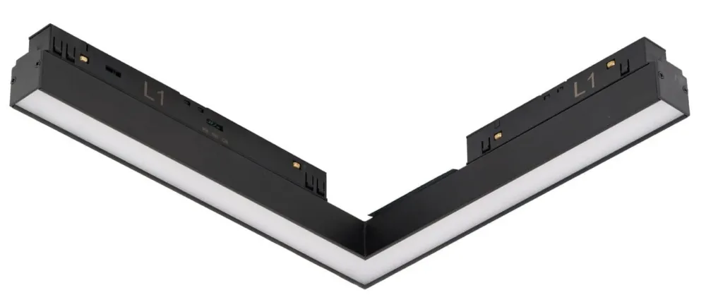 Azzardo Lampa do szyn magnetycznych czarna metalowa 24W AZ6244 z serii ALFA SAGA Super okazja