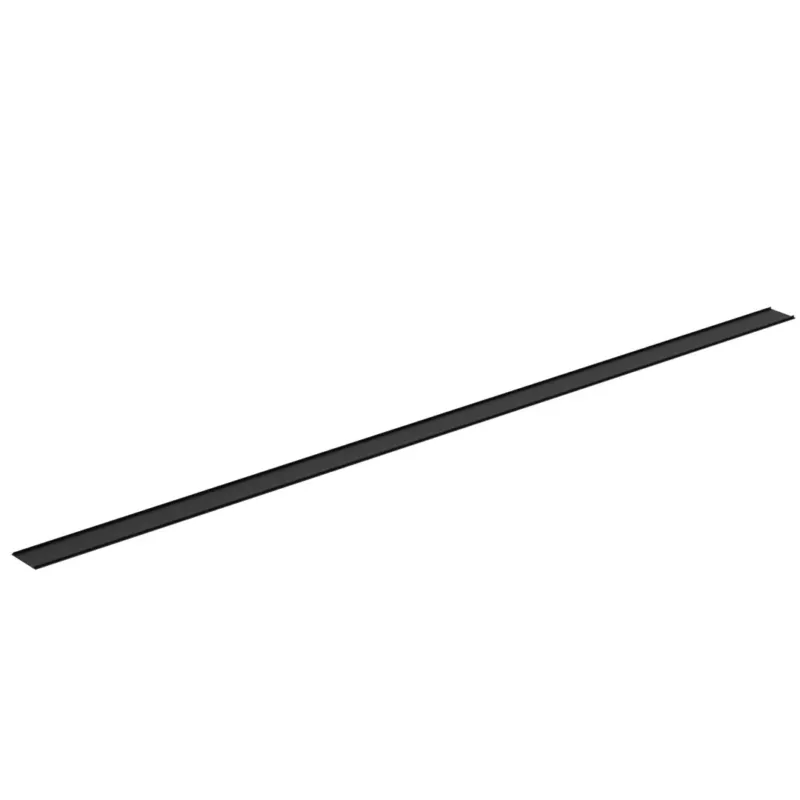 Nie przegap Przesłona do szyny CZARNA MAGNETIC TRACK 150cm - Milagro