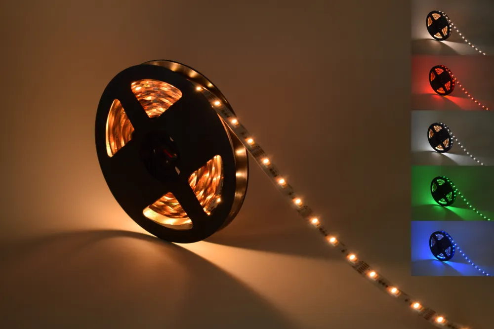 Taśma LED 300 SMD 5050 12V 14,4W RGB CCT 10mm NANO 1m 05TS12GN03050RCZ09 - Gerled Łatwy zwrot