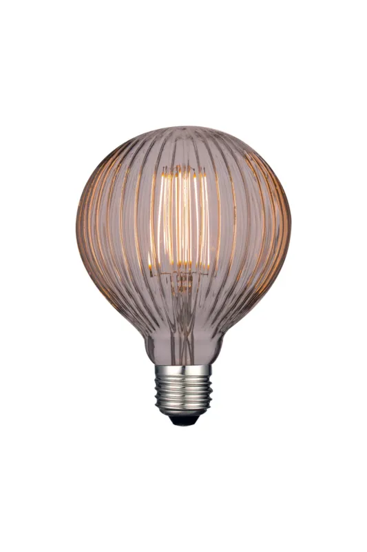 Nowość Żarówka ozdobna LINES Bulb E27 4W LED 125 Smoke 108728 - Markslojd
