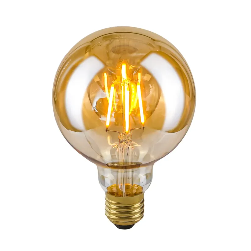 Żarówka LED E27 4W 2200K G95 Amber LDS-G95-A G95 - Italux Oferta limitowana