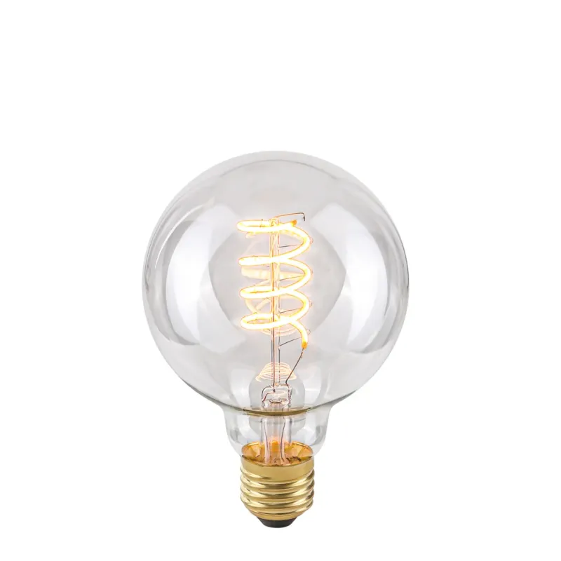 Kup teraz Żarówka LED E27 4W 2200K G95 Spiral Clear 801502 G95 - Italux