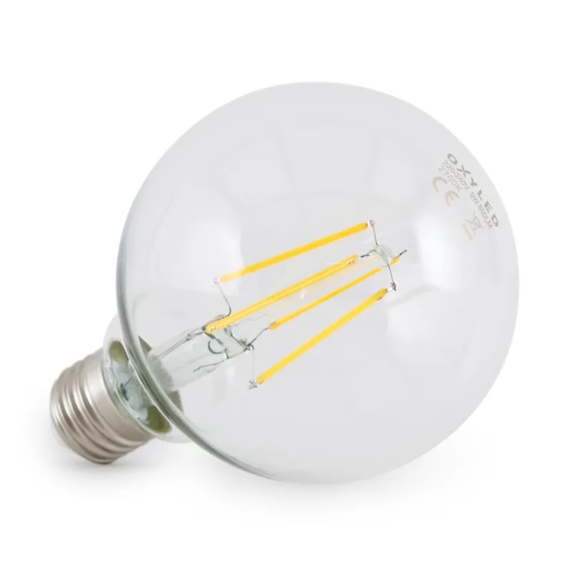 Żarówka E27 RETRO GLOBE G80 8W 2700K 458836 - LOONARI Oferta limitowana
