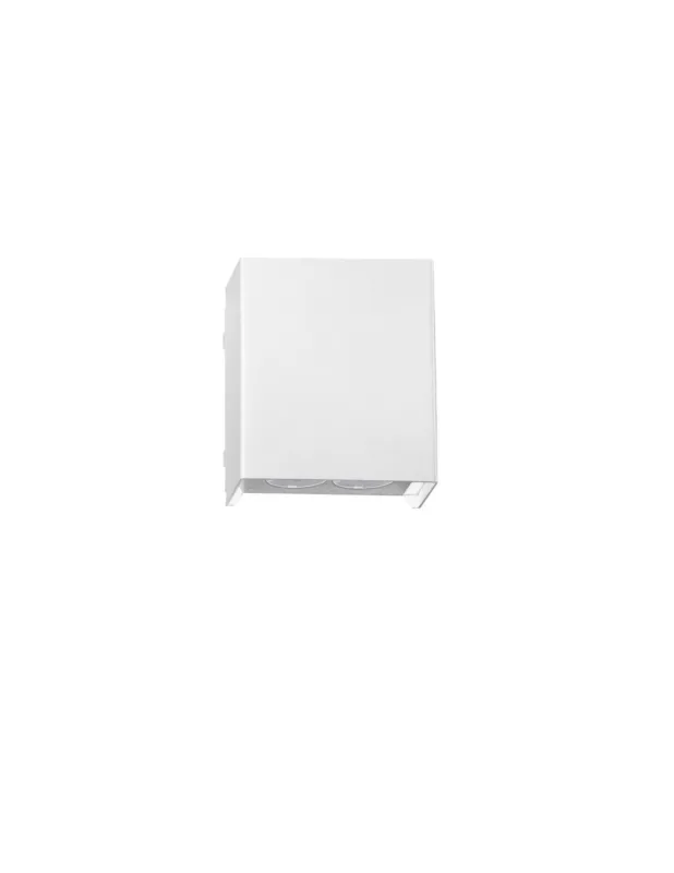 Bezpieczna płatność Kinkiet na elewację góra-dół Elopi LED 3000K 11x6,5cm biały mat