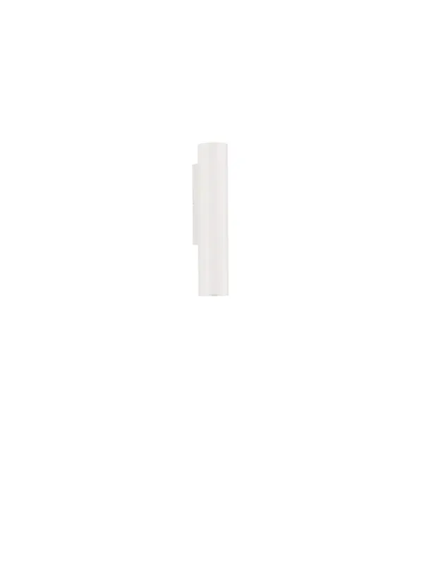 Kinkiet elewacyjny tuba góra-dół Ritonip LED 2700K 4,5cm H23cm biały mat Bezpieczna płatność