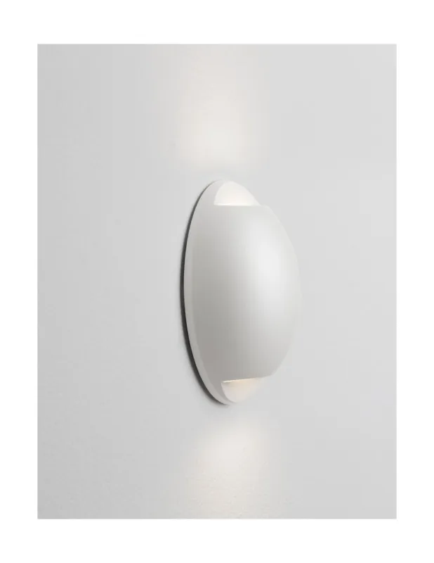 Nie przegap Lampa spot - oświetlenie schodów góra-dół Soppa LED 12cm biała