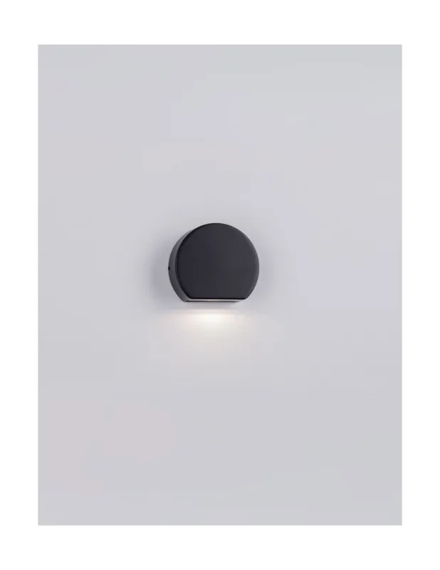 Lampa zewnętrzna elewacyjna Gonsa LED 3000K ciemnoszara Hit cenowy