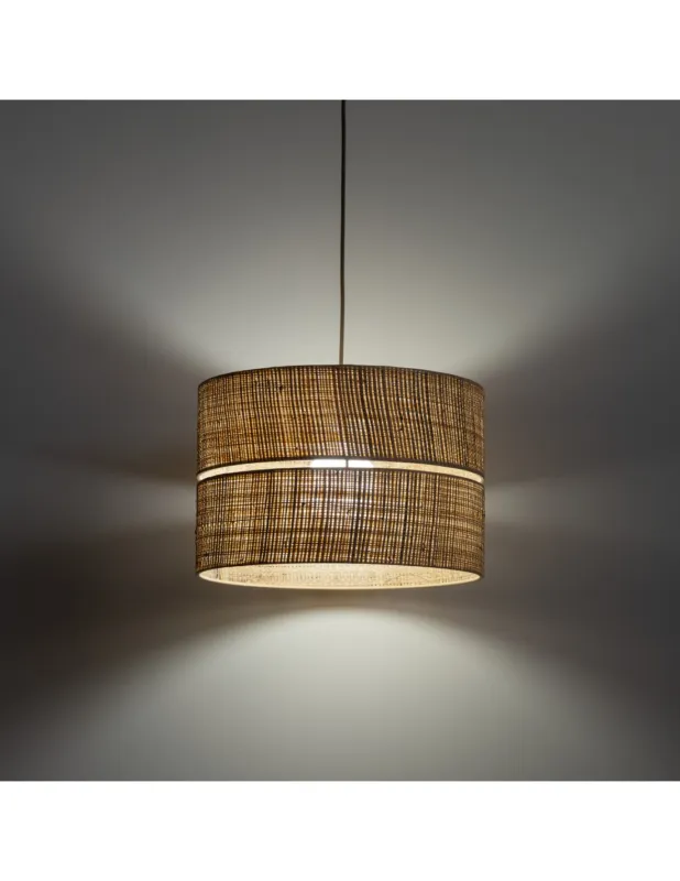 Lampa wisząca boho pleciona Calma 38cm rafia TK Lighting Wybór klientów