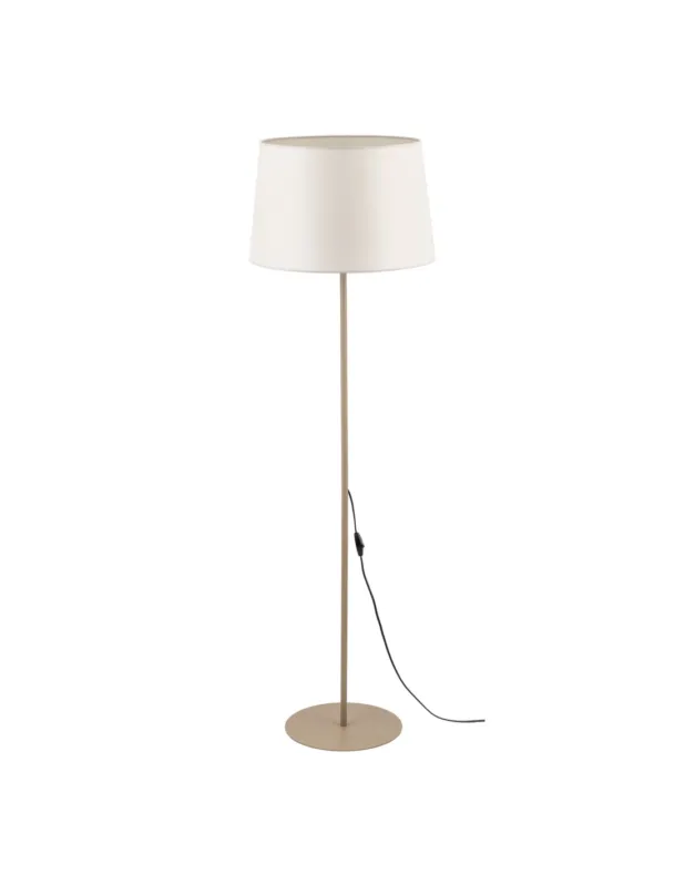 Lampa podłogowa z abażurem Maja 148cm beżowa sabia TK Lighting Bestseller