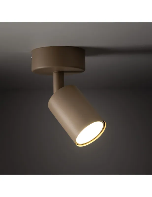 Ekspresowa dostawa Reflektor pojedynczy Nex sabia beżowy TK Lighting