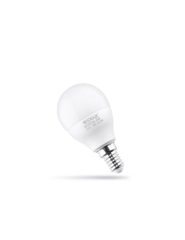 Żarówka LED E14 3000K 7,5W 620lm Sollux Popularny