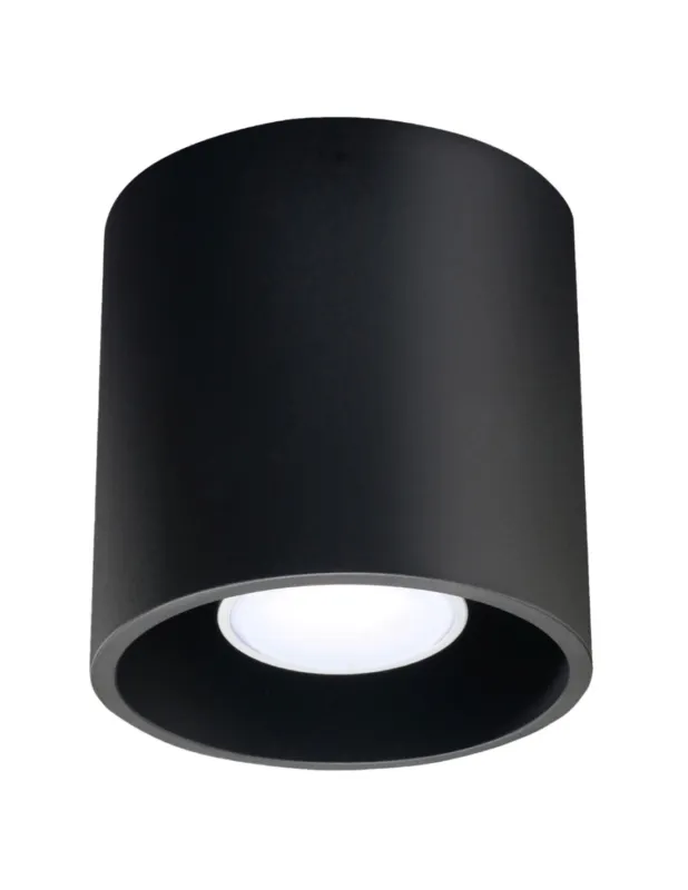 Do wyczerpania zapasów Lampa spot tuba Orbis 10cm czarna Sollux