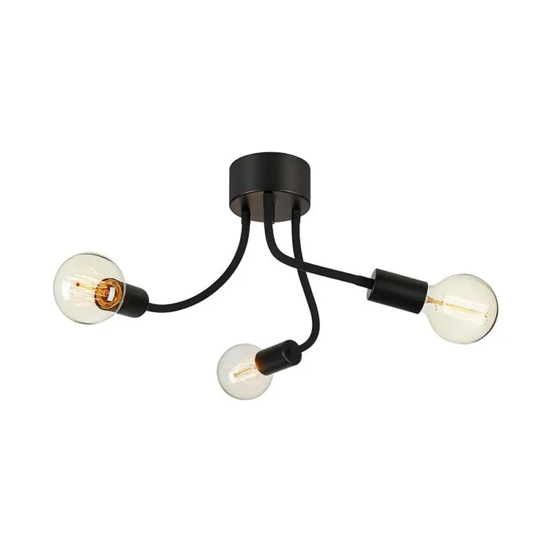 Lampa sufitowa loft regulowana Medusa III Czarna Markslojd Najlepsza cena