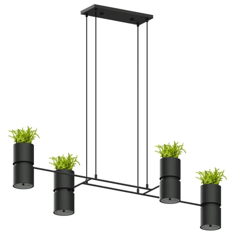Lampa wisząca loft Kukkia 142 Czarna Thoro Zamów dziś