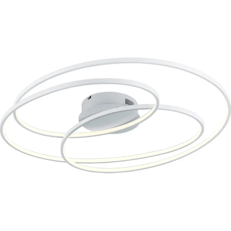 Ekspresowa dostawa Plafon sufitowy nowoczesny Gale 80 Led Biały Trio