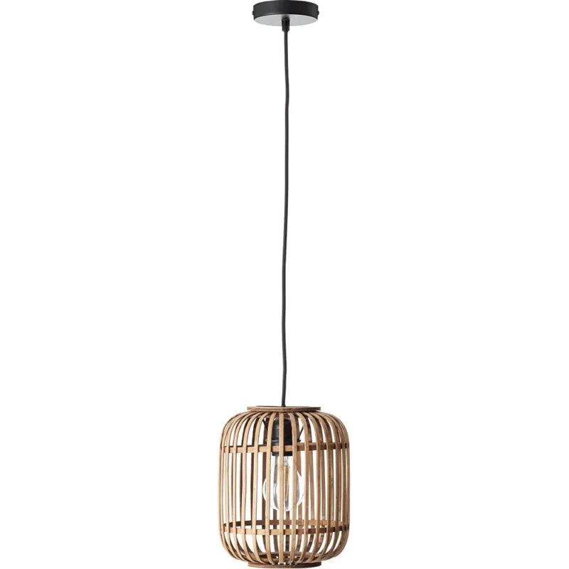 Lampa wisząca rattanowa boho Woodrow 21 Brilliant Bezpieczna płatność