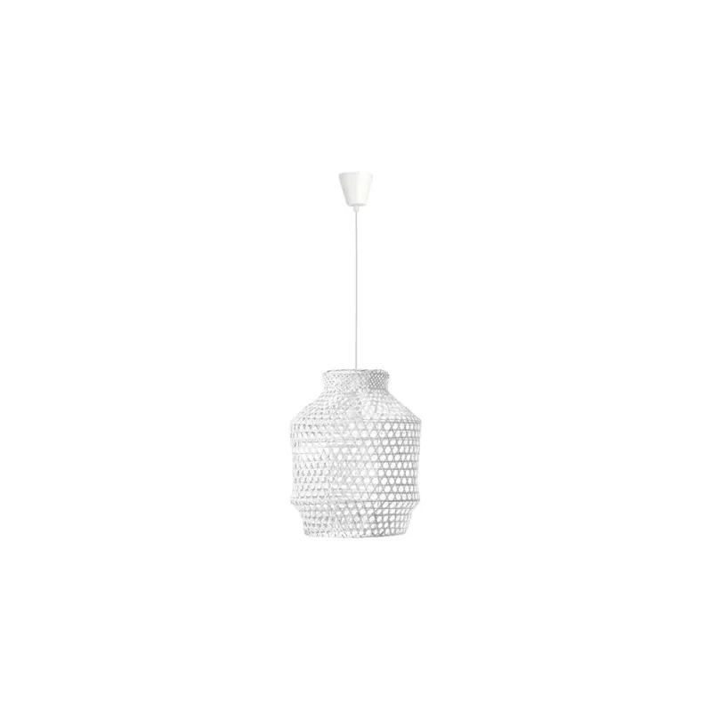 Popularny Lampa bambusowa wisząca boho Coppo 35 biała