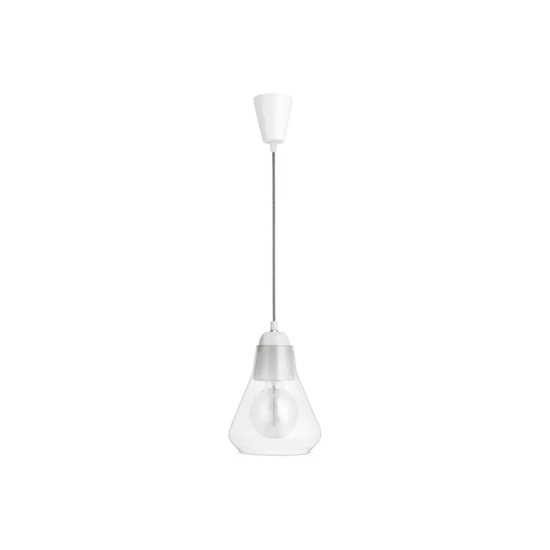 Premium Lampa wisząca szklana Sonna 18 przezroczysta
