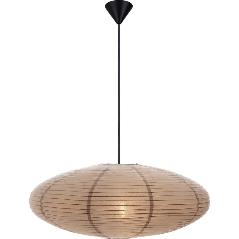 Lampa wisząca/klosz japandi Villo 60cm beżowy papier ryżowy Nordlux Premium