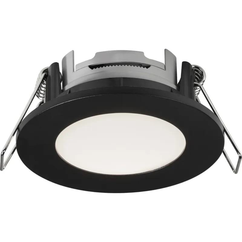 Tylko do końca tygodnia Lampa podtynkowa downlight Leonis LED 4000K czarna 3 sztuki Nordlux