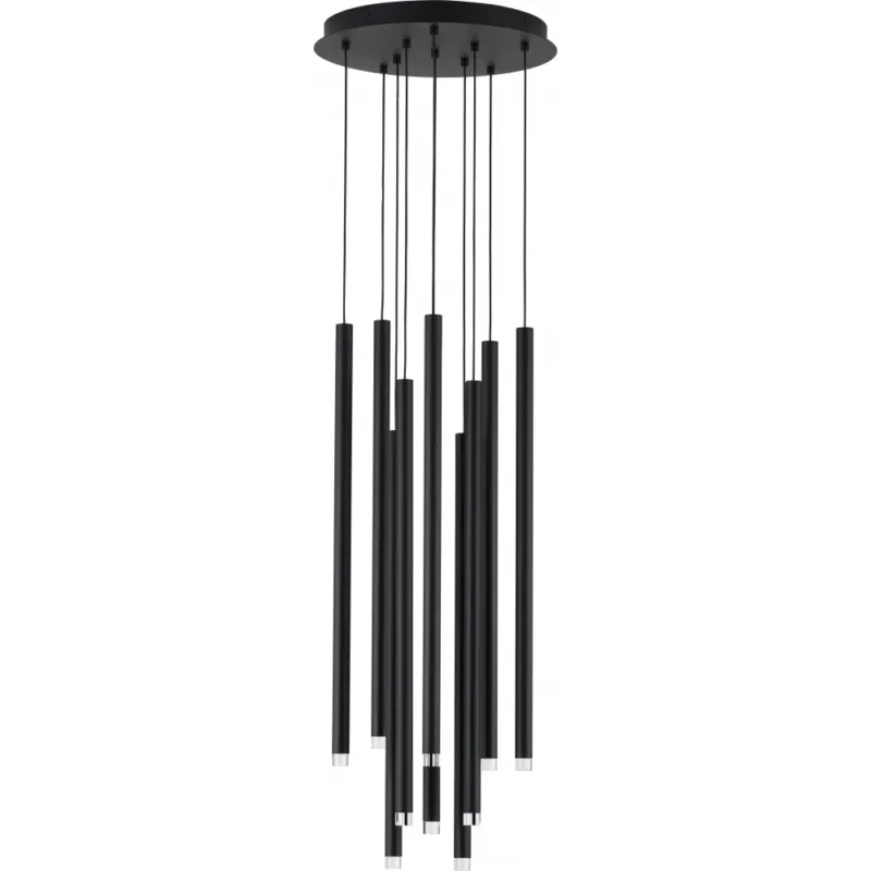 Lampa wiszące tuby Navrati LED X 40,5cm czarna Tylko do końca tygodnia