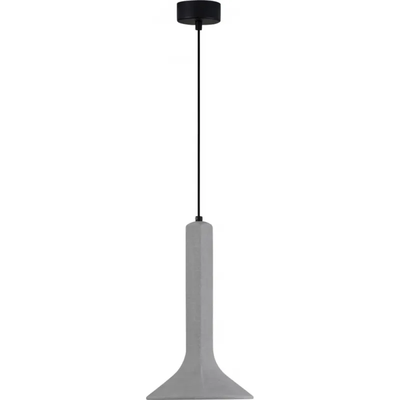 Wysoka jakość Lampa betonowa loft Nolan 22,3cm szara