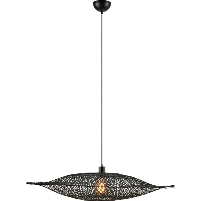 Lampa bambusowa boho Kumo 92cm czarna Markslojd Cena promocyjna
