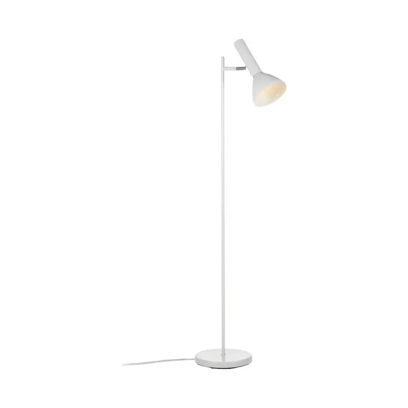 Lampa podłogowa skandynawska Metro biały połysk Markslojd Bestseller