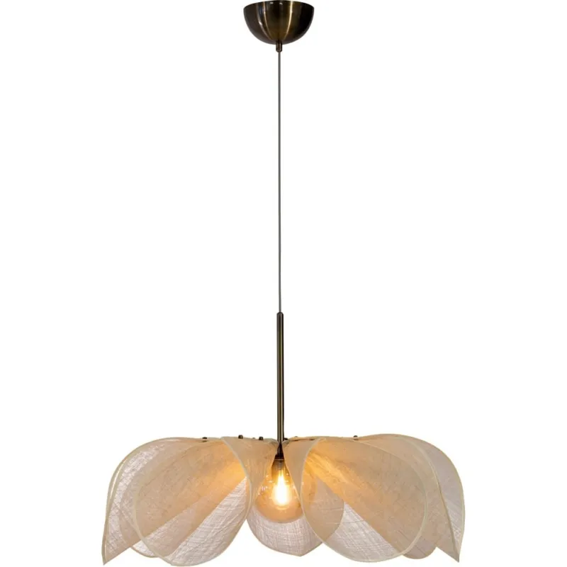 Lampa wisząca dekoracyjna Styrka 75cm beżowy/bursztynowy Markslojd Ekspresowa dostawa