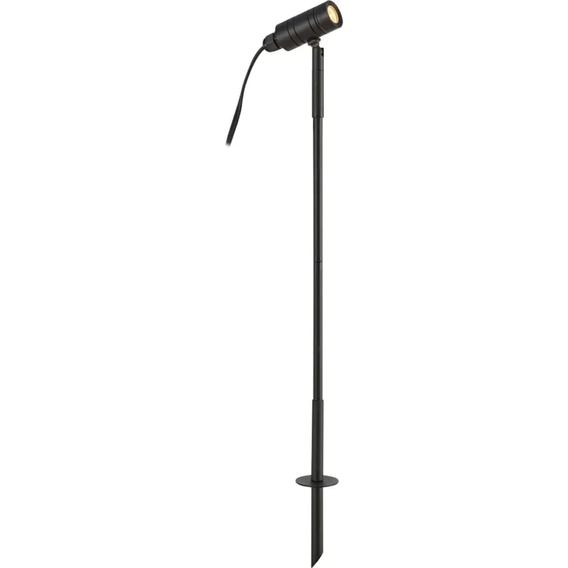 Dostępne od ręki Reflektor ogrodowy spot Unite 60cm LED 3000K czarny Markslojd