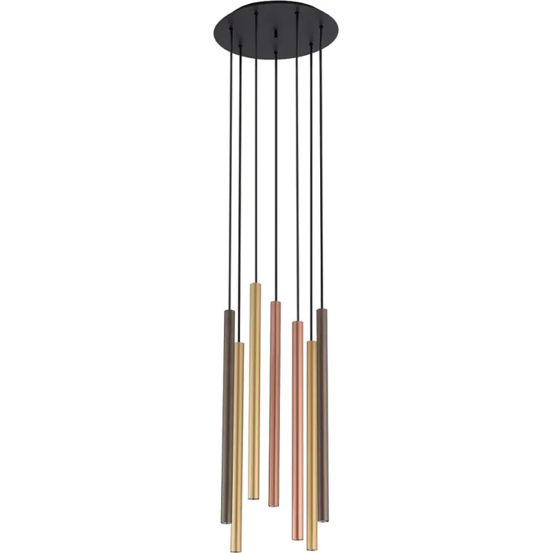 Lampa wiszące tuby Laser VII 30cm multikolor Nowodvorski Tylko do końca tygodnia