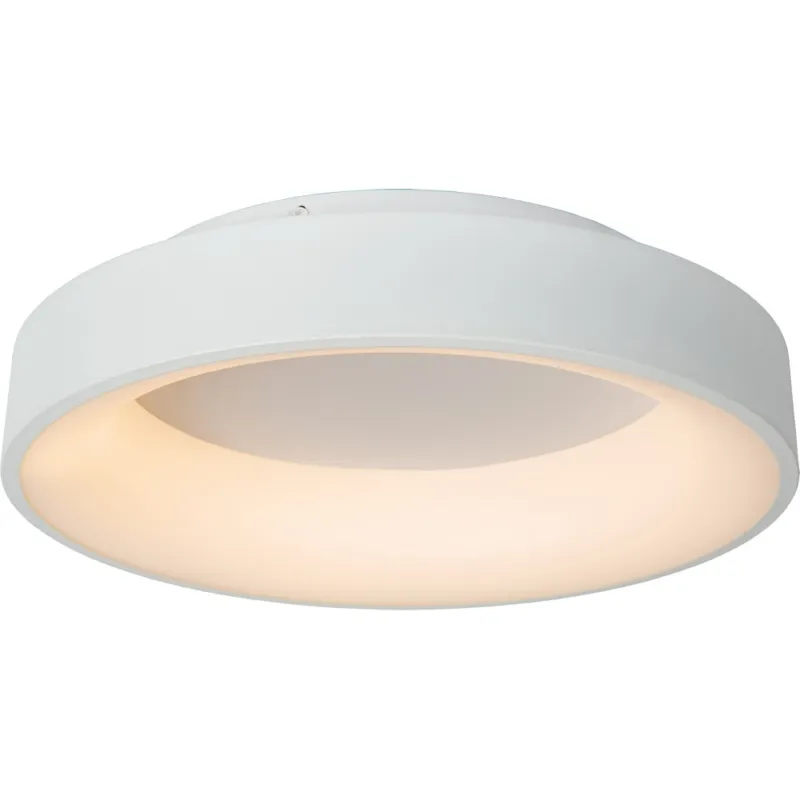 Wysoka jakość Plafon nowoczesny ściemniany Mirage LED 45cm 2700K biały Lucide