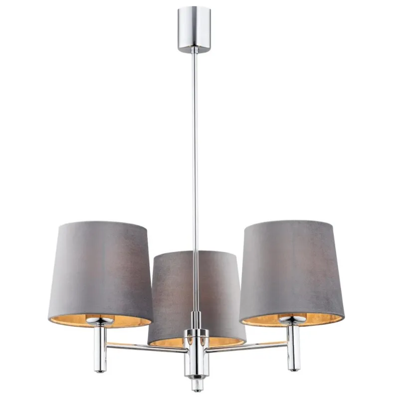 Promocja Ciemno szara lampa sufitowa Bolzano 3