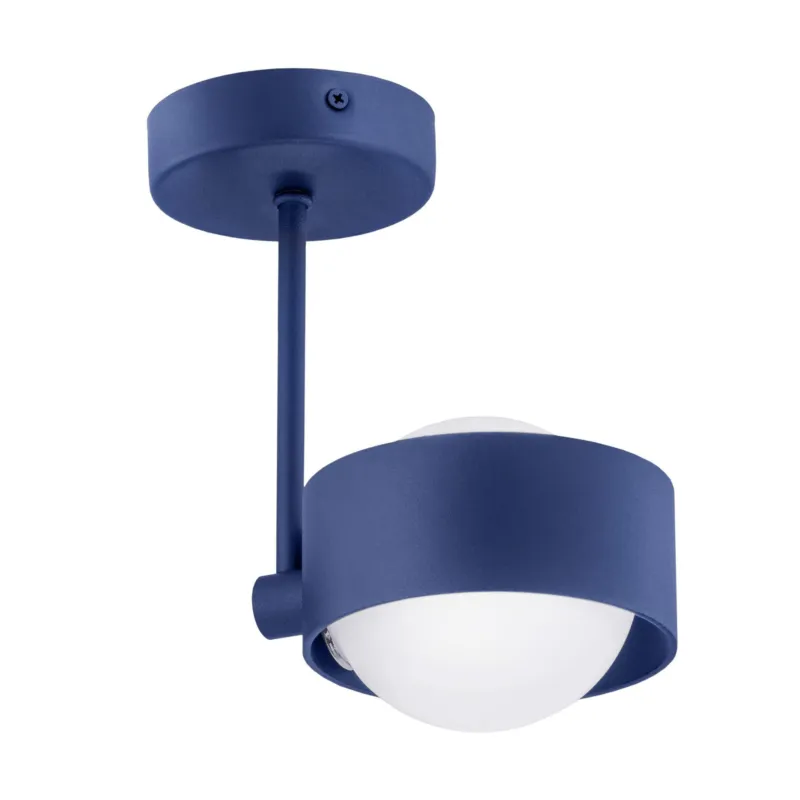 Tylko do końca tygodnia Designerska granatowa lampa sufitowa Massimo Plus