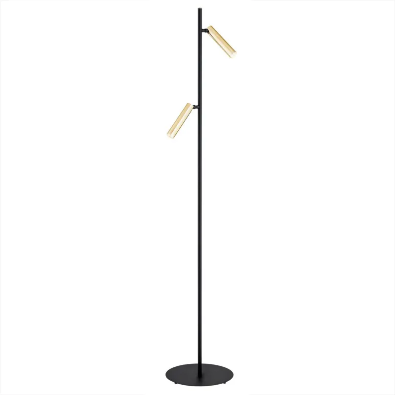 Lampa podłogowa ze złotymi reflektorami Torre 2 Kup online