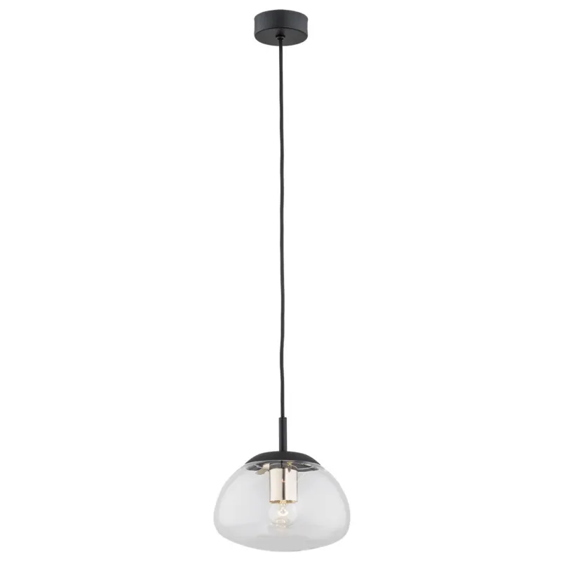 Lampa wisząca z czarnymi elementami Trini S Wyprzedaż
