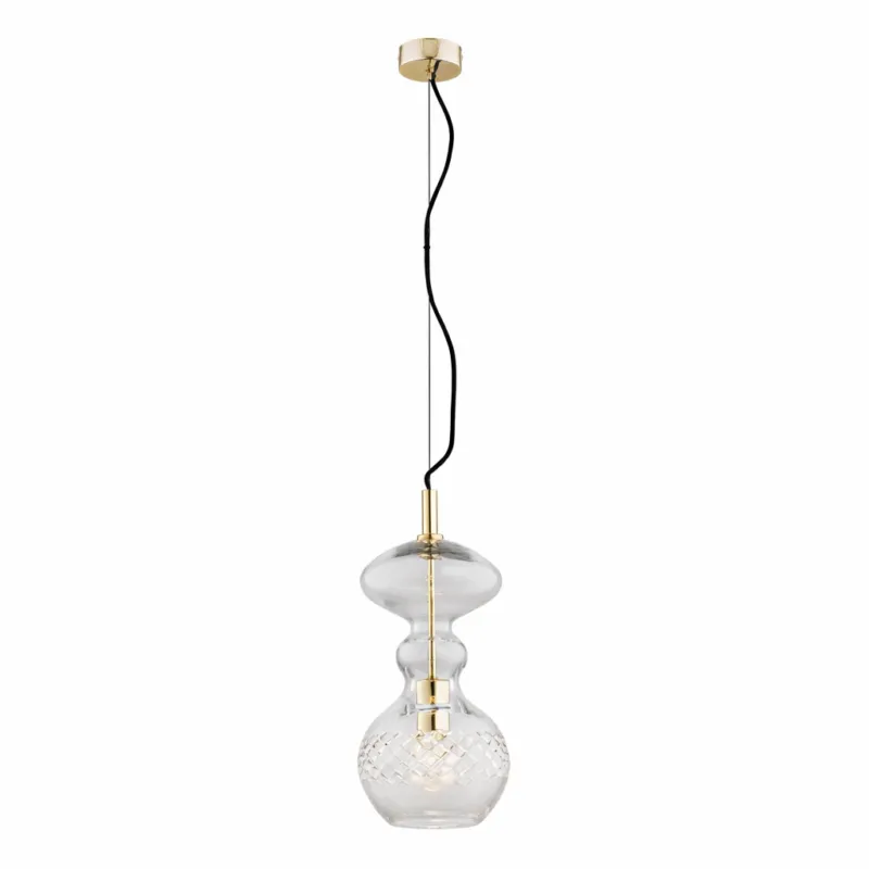 Do wyczerpania zapasów Lampa wisząca Bilbao B z kloszem o oryginalnym kształcie