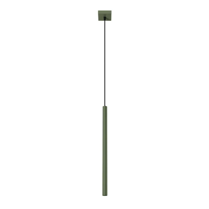 Bestseller Nowoczesna lampa wisząca Afrodyzy w oliwkowym kolorze