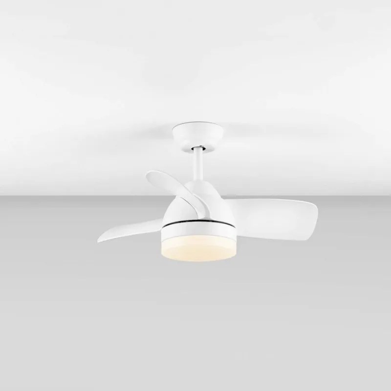 Prosta lampa sufitowa Villazon z wiatrakiem Kup online
