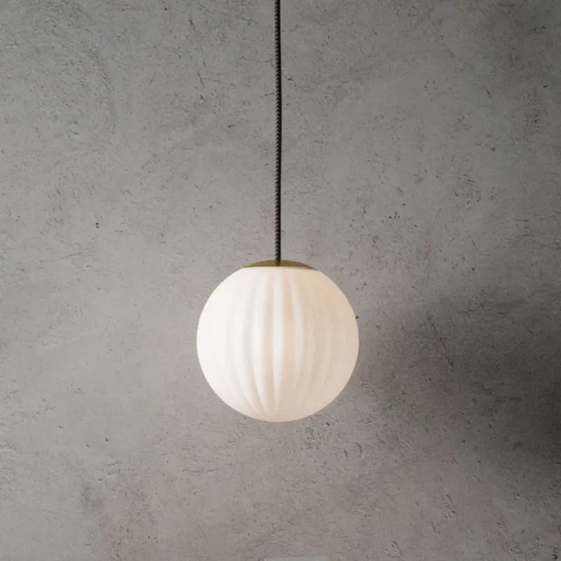 Lampa wisząca – kula Bright Modeco z ozdobnym kloszem Łatwy zwrot