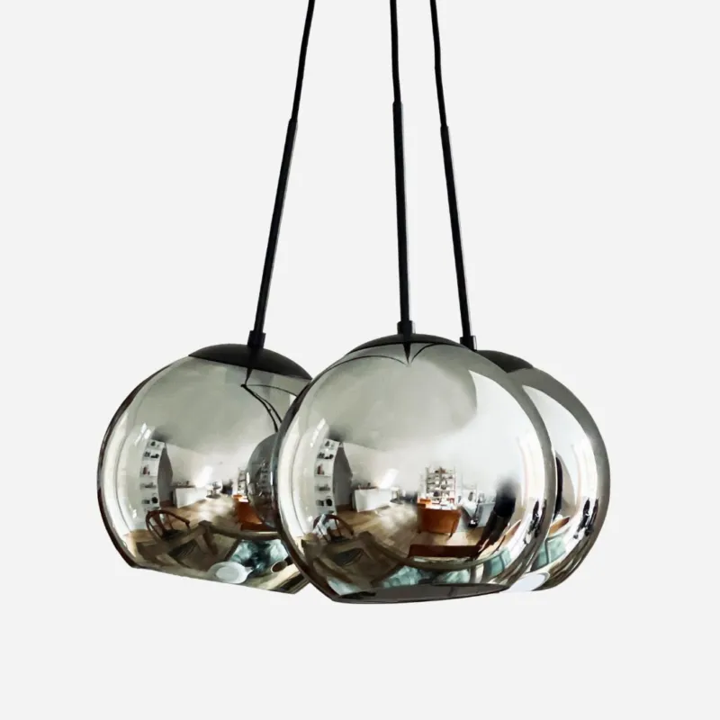 Dostępne od ręki Potrójna lampa wisząca Harry 3 nad stoł kuchenny