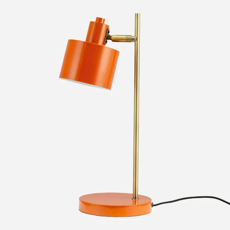 Metalowa lampa stołowa Ocean z regulowanym kloszem Niska cena