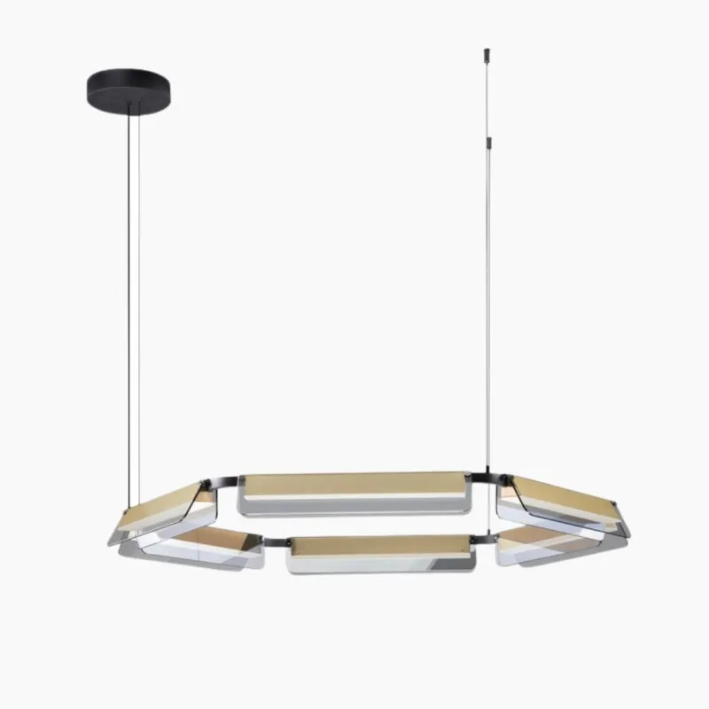 Nowoczesna lampa wisząca Roca LED ze szklanym kloszem Oferta czasowa