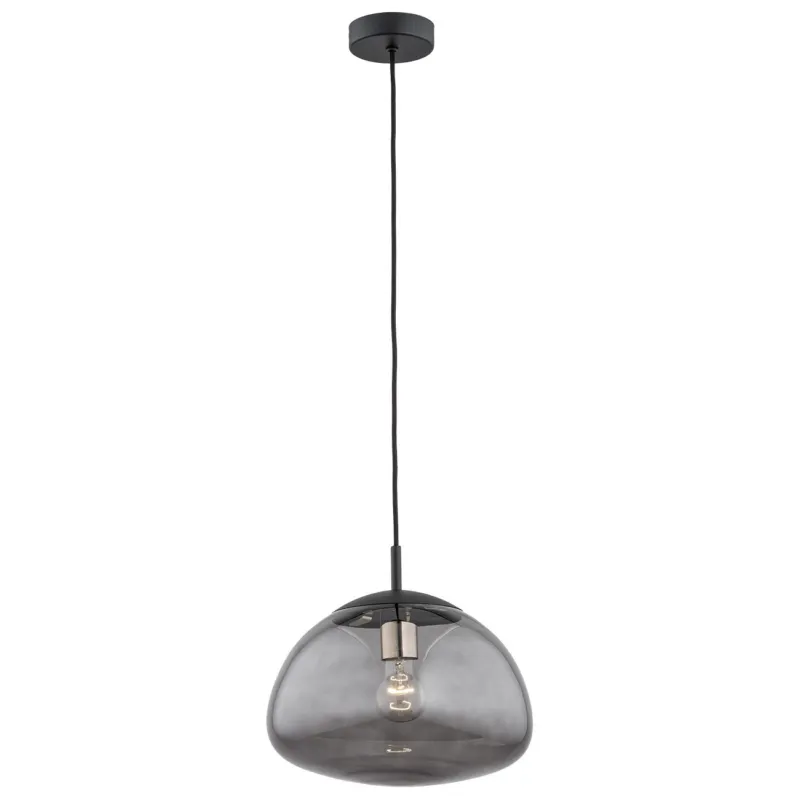 Tani Lampa wisząca z dymionym kloszem Trini M – OUTLET