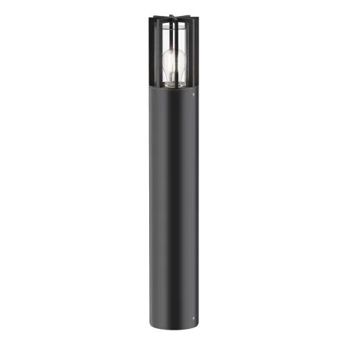 Bestseller Grafitowy zewnętrzny słupek oświetleniowy Maytoni O453FL-01GF Barrel E27 IP54 75cm