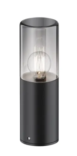 Sprawdź teraz Zewnętrzna lampa stojąca grafitowy walec i szklany klosz Maytoni O432FL-01GF Amas E27 IP54 25cm