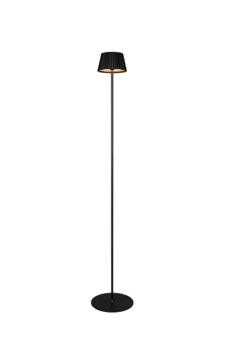 Rabat Akumulatorowa lampa podłogowa wysoka do salonu i ogrodu IP44 czarna RL R47706132 Suarez LED 1.5W 3000K